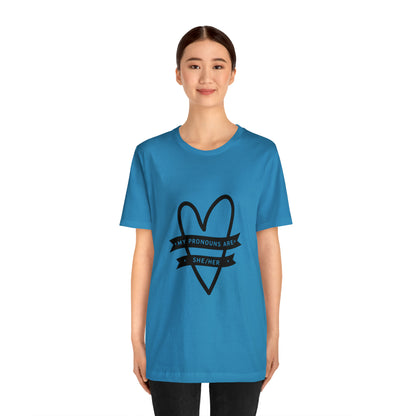 She/Her Unisex Jersey Short Sleeve Tee