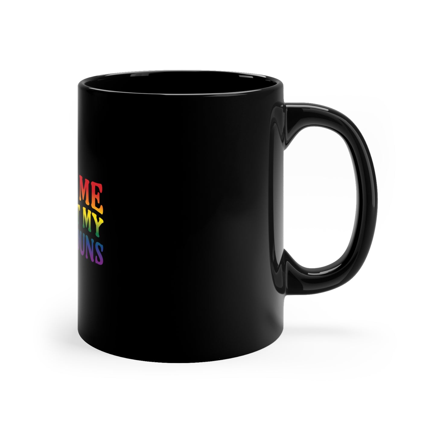 11oz Black Mug