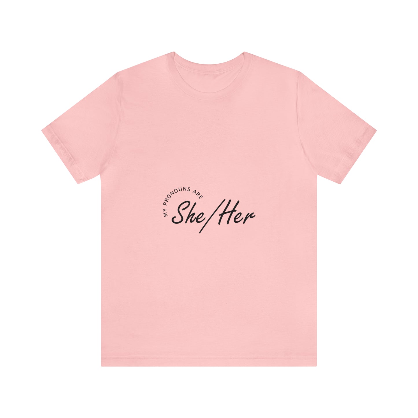 She/Her Unisex Jersey Short Sleeve Tee